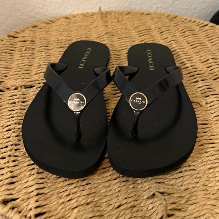 Coach Women's Flip Flop Rubber Sandals for sale | eBay