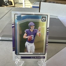 2024 Panini Donruss Optic - Rated Rookie J.J. McCarthy #235 (RC)