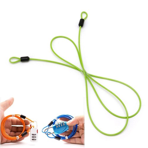 Scooter Chain Locks Outdoor Bike Lock Cable Wire Rope Luggage Safety Guard - Picture 11 of 15