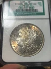 1886 P $1 Morgan Silver Dollar NGC MS65 High Grade  Binion Collection