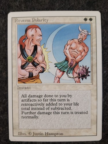 MTG Revised REVERSE POLARITY Never Played M/NM ........................(DS3D1K7) - Picture 11 of 12