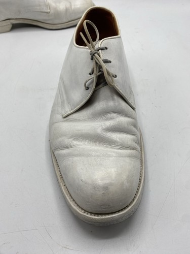 Mens Vintage Military Regal USMC APP’D White Dress Shoes Size 8.5E - Picture 9 of 20
