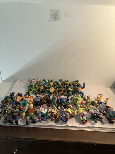 tartarughe ninja mutanti adolescenti cattivi 32 figurine 1989 - Foto 2 di 5