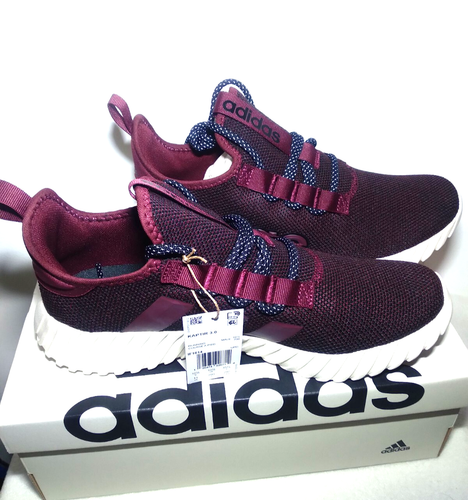 Adidas Kaptir 3.0 Herren Größe 11,0 IF1614 Laufen Turnschuhe Burgunderrot Neu Karton