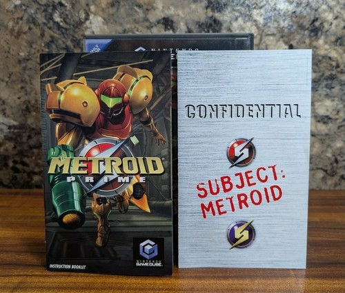 CIB Metroid Prime 2004 Game for Nintendo Gamecube Complete In Box - Imagen 4 de 9