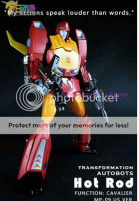 Perfect Takara Tomy Mp-09 Masterpiece Hot Rod Action Figure In