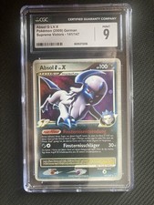 Pokemon CGC 9 Mint Absol G Lv.X Holo D&P Supreme Victors 141/147 Deutsch