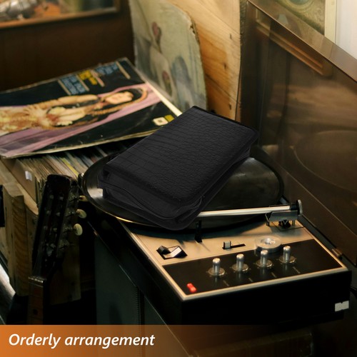 Handheld CD DVD Storage Bag Large-Capacity PU Disc Holder Organizer Portable CD - 第 7/12 張圖片