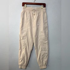 Wilo the Label Ivory Parachute Pants Nylon Jogger M