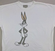 Vintage Arizona Men’s T-Shirt XL White Made In USA Bugs Bunny Boxy Large Graphic