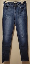KanCan Skinny Straight Jeans #144635 Sz 11/29 Dark Wash Great Condition 
