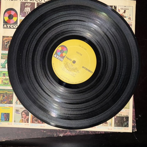 Cactus - Self Titled (Vinyl LP, 1970) Atco Records - SD 33-340 - Foto 4 di 4