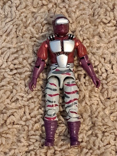 Vintage G.I. 1989 GI Joe ARAH Cobra Night Creeper Figur 100% komplett mit Karteikarte - Bild 2 von 13