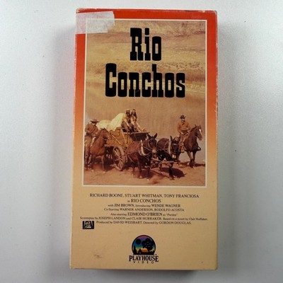Rio Conchos VHS 1964 Western Action Hi-Fi Audio Richard Boone Playhouse Video