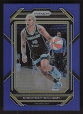 2023 Panini Prizm WNBA #19 Courtney Williams Blue #/175