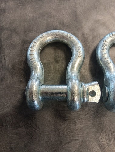 2pz Vite ad arco ad anello a D 7/8" con perno da 1" 6,5 tonnellate 760 Kb - Foto 2 di 10