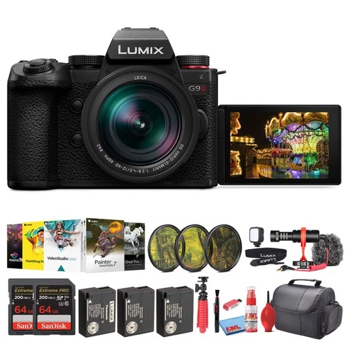 Panasonic Lumix G9 II Micro Four Thirds Mirrorless Camera, 25.2MP with 12-60mm