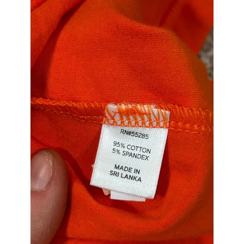 Y2K Express Sexy Basic BH Cami Tank Top Ärmellos Rüschen Orange Damen Gr. S - Bild 4 von 6