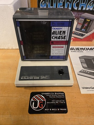 Tandy Alien Chase RadioShack Vintage 1984 Arcade Game With Box And Manual - Picture 7 of 9