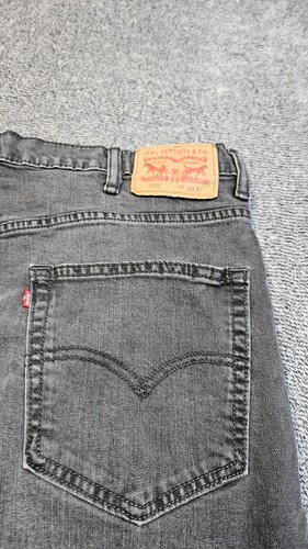 Levis 569 Shorts Herren Gr. 40 Schwarz Loose Fit Denim Jeans Jorts Streetwear Freizeit - Bild 9 von 10