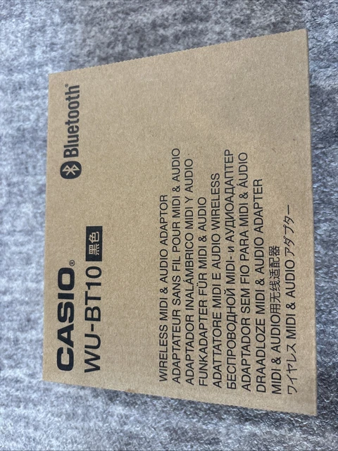 Casio WU-BT10 Wireless Bluetooth MIDI/Audio Adapter