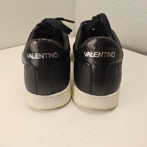 Valentino Sofia V Logo Women's Black Sneakers Size 7 - Picture 6 of 12