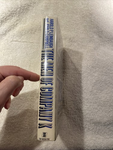 The Men Of Company K By Leinbaugh & Campbell WW2 HC DJ 1985 - Picture 2 of 15