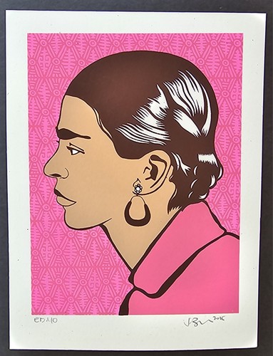 FRIDA KAHLO + EMILIANO ZAPATA #2 Signed Screenprints Honor MEXICAN Culture Icons - Picture 3 of 6