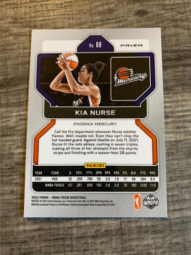 2023 Panini Prizm WNBA- Cracked Ice, Green, Blue/Ruby Wave, Hyper, Silver Prizm - Foto 284 di 324