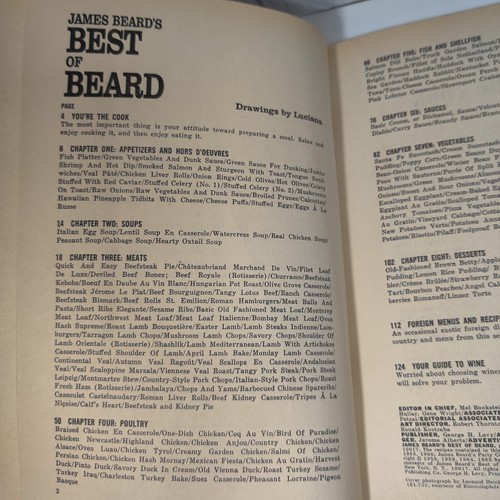*Vintage Cookbook* James Beard's Best of Beard MACO 1966 Deluxe Paperback Book - Picture 3 of 5