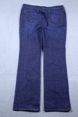 Amazon Essentials Jeans Girls 14 Blue Mid Rise Bootcut Dark Stretch Denim 34x31 - Picture 11 of 12