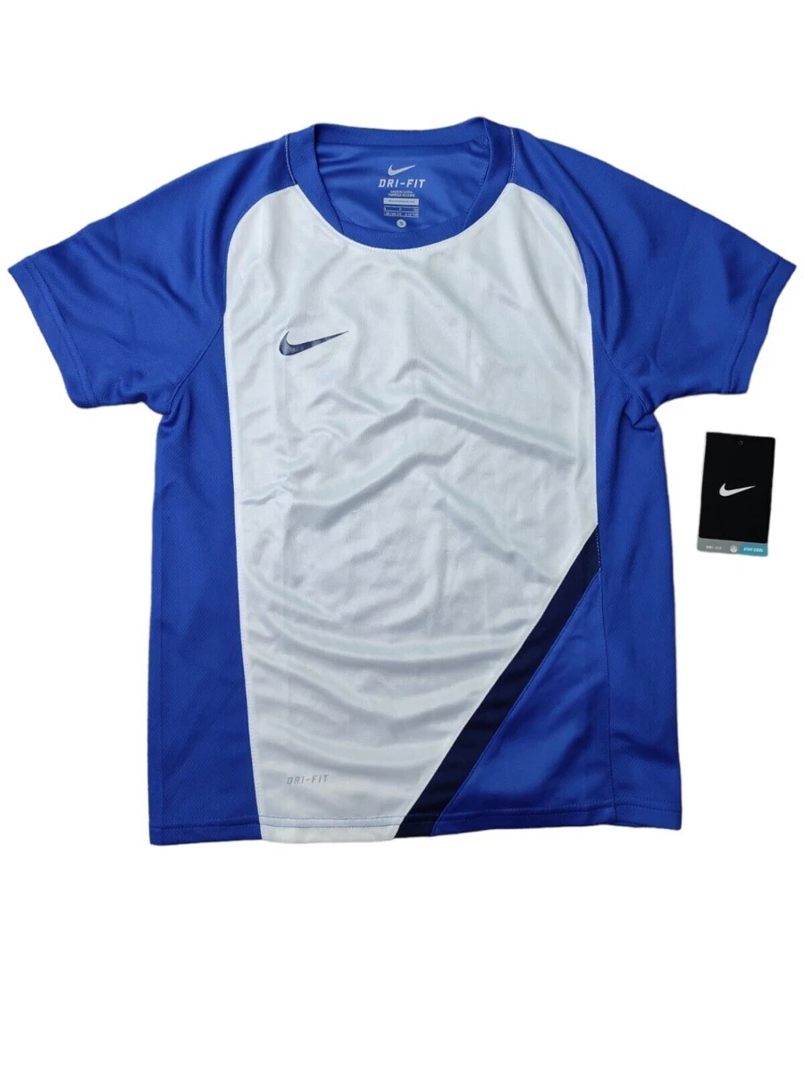 Nike Dry Fit Logo T Shirt Top Kids 8 10 years Size Small