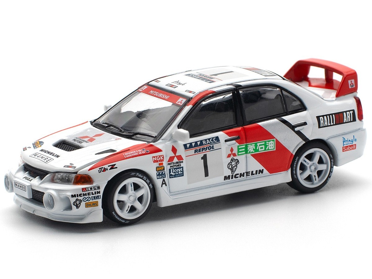 ミニカー RACING CHAMPIONS LANCER EVOLUTION Mitsubishi Lancer Evo III 1996 Makinen Rare WRC Rally Diecast Car