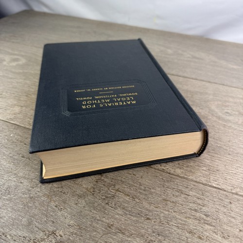 Materials For Legal Method 2nd Edition By Harry W Jones 1952 Hardcover - Picture 3 of 13