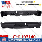 NEW Complete Rear Step Bumper Assembly For 2019-2024 RAM 1500 With Dual Exhaust