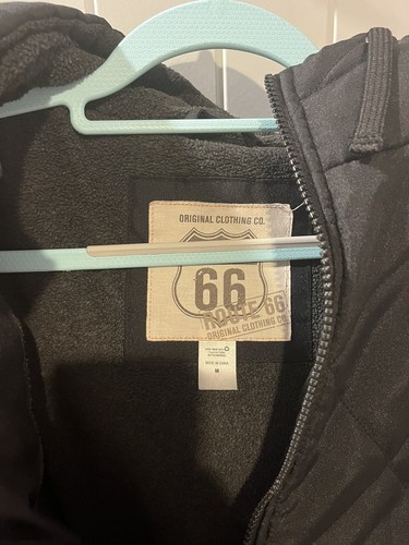 Vintage Route 66 Heavy Winter Bomber Jacket Womens Size Medium - Picture 2 of 4