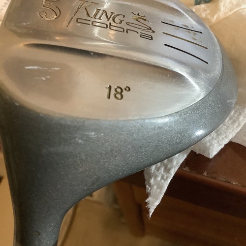KINGS Golf Club COBRA Golf Club No. 5 -18* , R Medium, Low, Flex, Point .LH - Picture 2 of 6