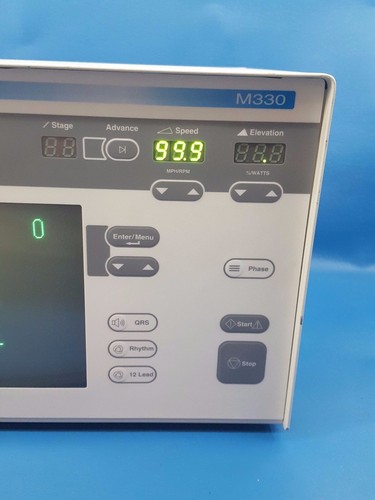 Spacelabs Burdick M330 Heart Monitor Electrocardiogram Display - Picture 2 of 9