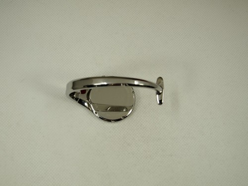 Georg Jensen Open Bangle Watch, Mirror Dial Design 326 Vivianna Torun - Working! - Picture 8 of 8