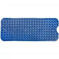 XL Non-Slip Bathtub Mat with Drain Holes - Slipx Solutions