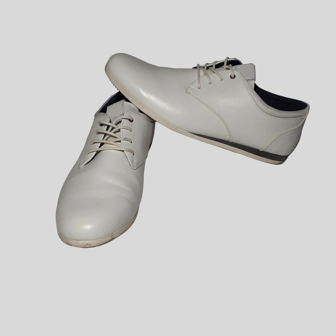 Men's aldo white dress clearance shoes