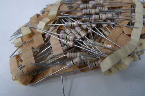 Resistor Metal Film Philips 5% X5 Off Original Vintage Resistors Drop Down Menu - Picture 165 of 657