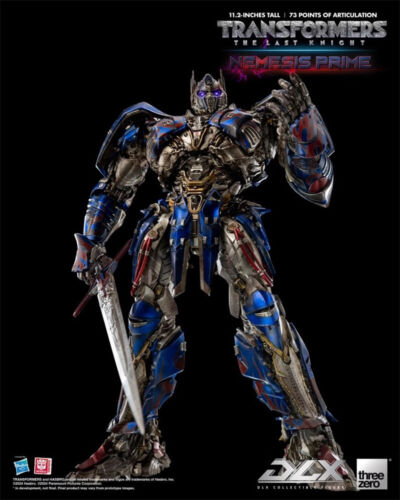 Modellino Threezero The Last Knight DLX Nemesis Prime nuovo in magazzino - Foto 4 di 12