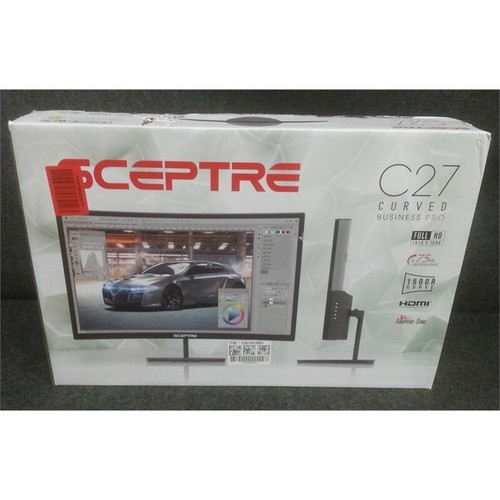 Sceptre C27 Business Pro Curved LED Gaming Computer Monitor 27" 1920 x