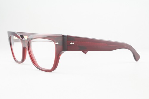 Gafas Raras Auténticas Cutler y Gruesas CGBB 1379 54mm Borgoña Monturas Italia - Imagen 2 de 5