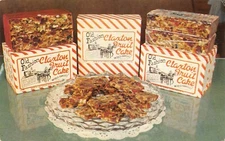 GA~GEORGIA~CLAXTON~OLD FASHION FRUIT CAKE ORDER CARD~PASADENA CA CIVITAN CLUB