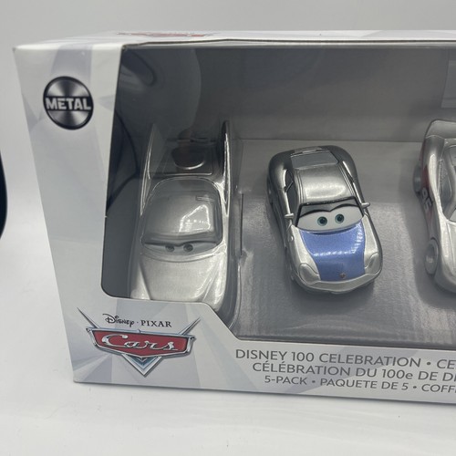 Disney 100 Lightning McQueen, Mater, Sally, Flo & Ramone Druckgussauto 5er-Pack-Set. - Bild 3 von 5