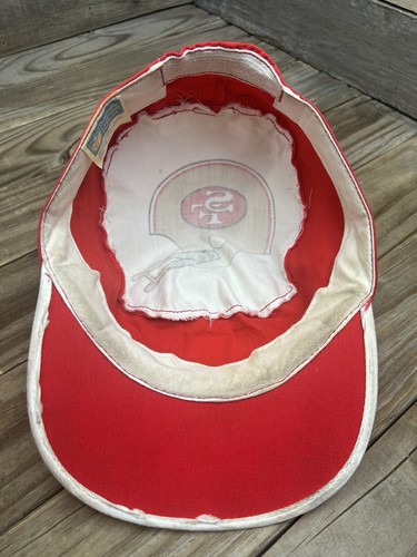 AS-IS! Used Vintage San Francisco 49ers Painters Cap Hat! Unadjustable Flex Fit! - Picture 13 of 23