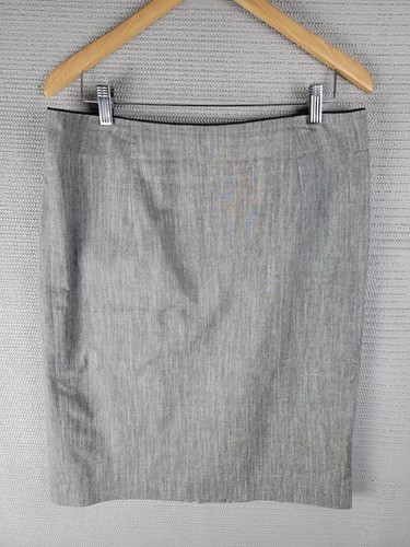 Cleo suit jacket blazer with Skirt size 12 casual gray - Picture 15 of 21