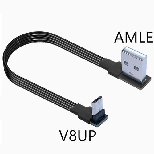 Flat Micro USB Cable, 0.05m - 3m High Speed Data Sync Fast Charger Charging Lead - Picture 20 of 33